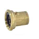 Соединение для подключения насоса латунь 1"x1 1/2" ВР с шаровым краном R252 Giacomini R252Y001