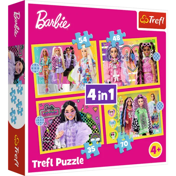 Puzzle Happy world of Barbie