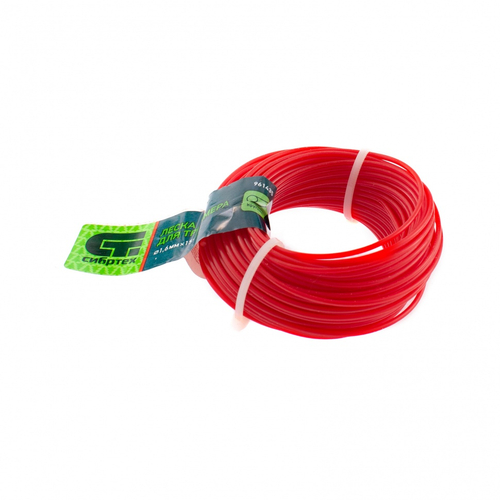 961435 Леска для триммера круглая, 1,6 мм х 15 м, Россия Сибртех