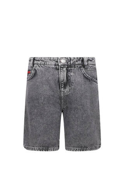 Джинсовые шорты hugo 446 HUGO KIDS - серый(G00130)