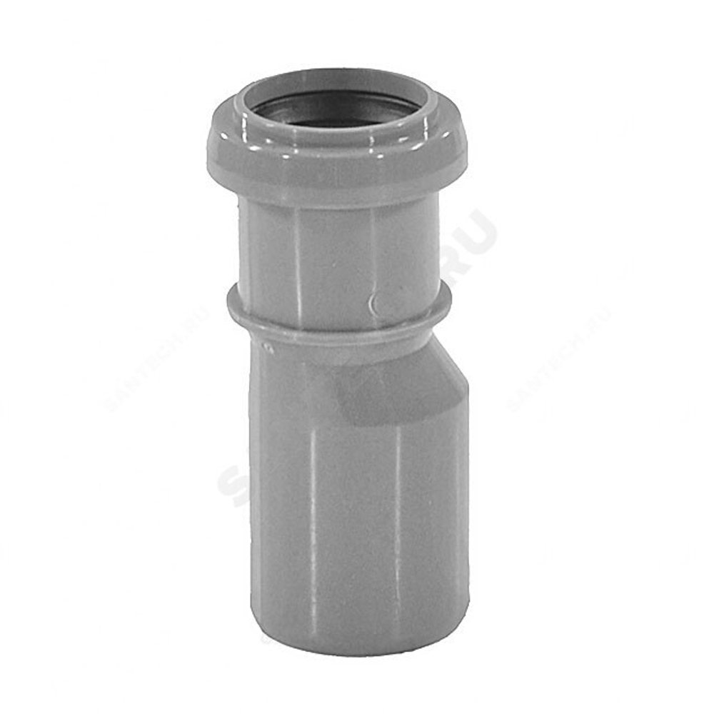 Переход PP-H эксцентрический серый BASE Дн 40х32 б/нап в/к VALFEX 25040032