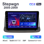 Teyes CC2 Plus 9"для Honda Stepwgn 2005-2009