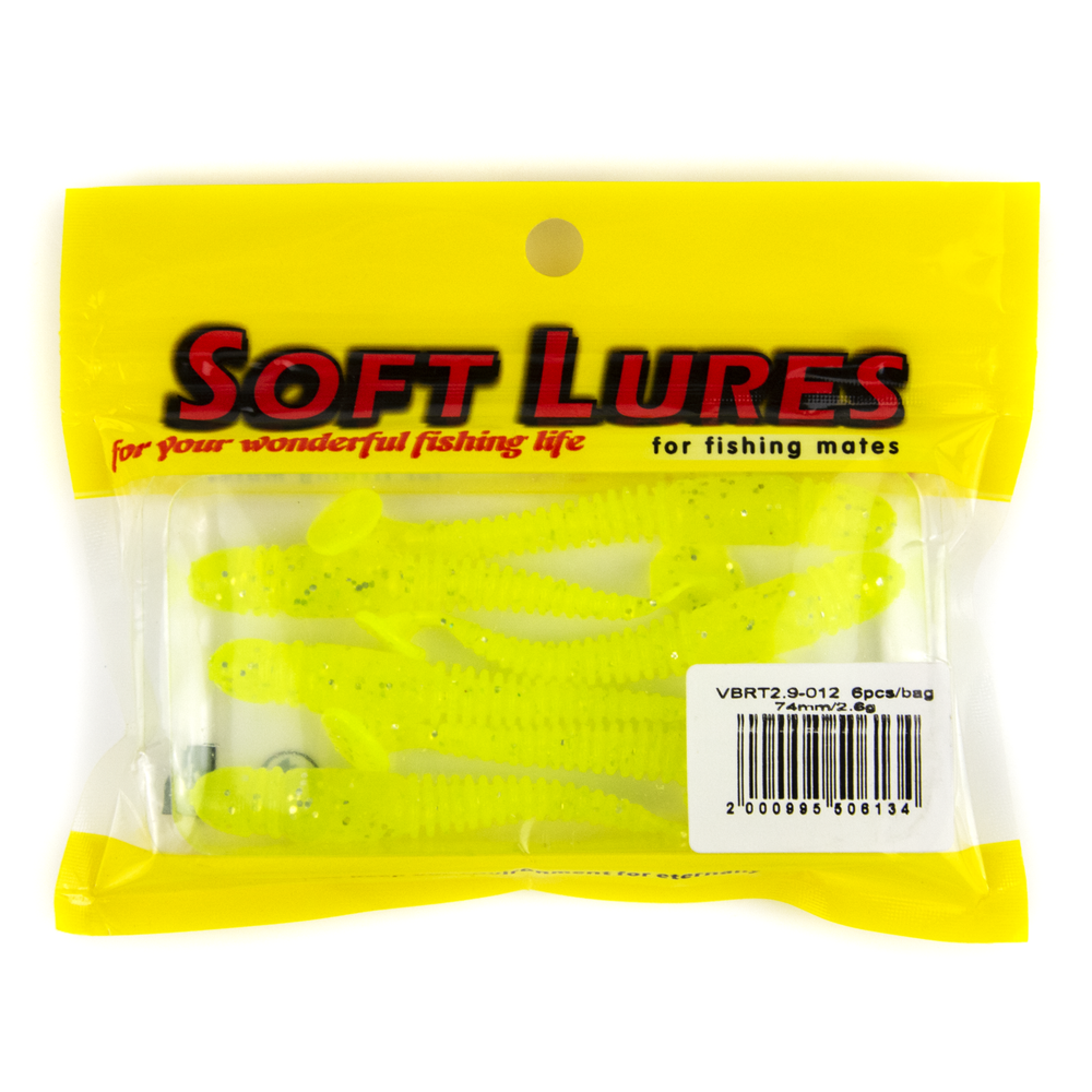 Виброхвост шумовой Soft Lures (74мм, 2.6гр)