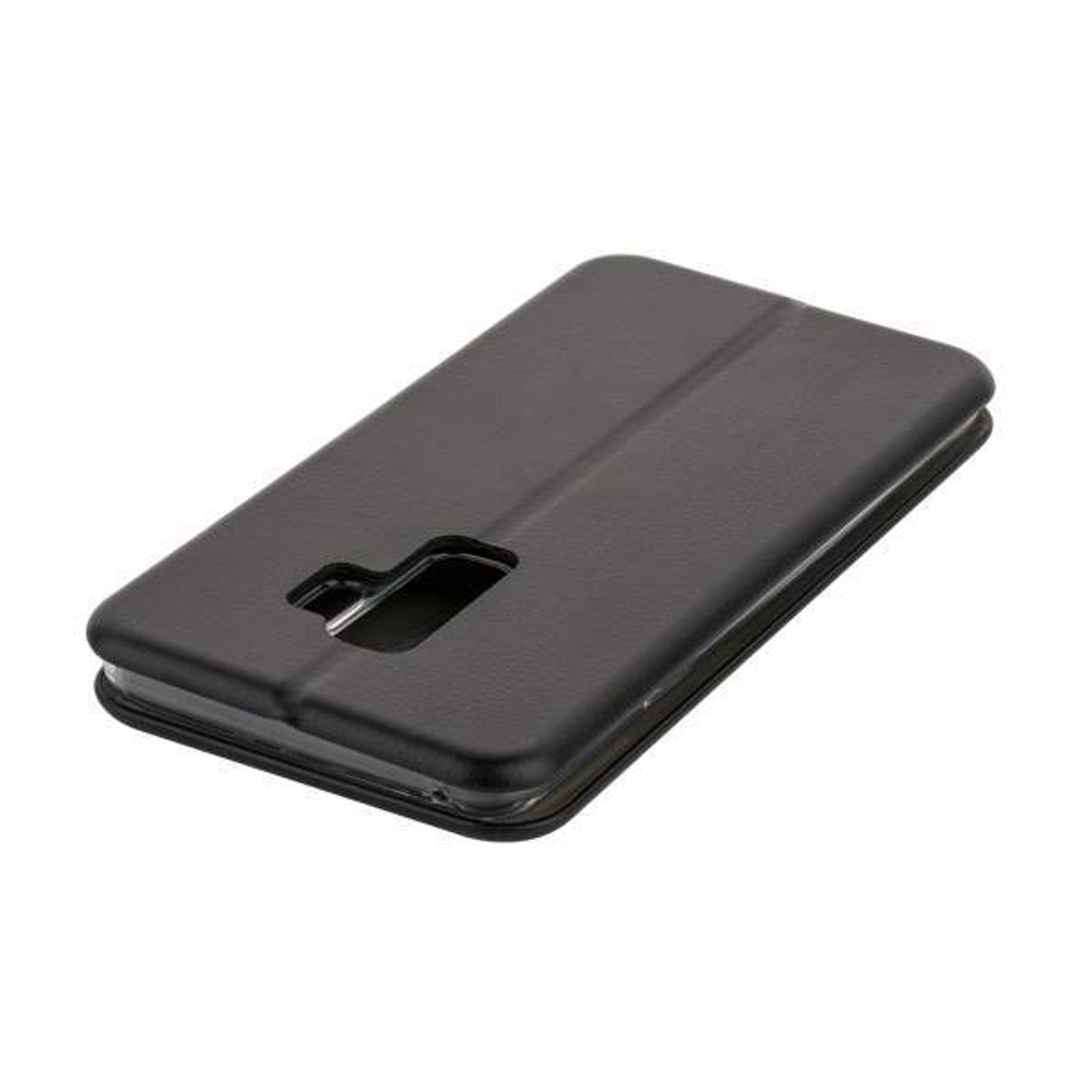 Чехол-книжка кожаный Fashion Case Slim-Fit для Samsung Galaxy S9 Plus Black Черный