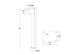 Ландшафтный светильник Arte lamp