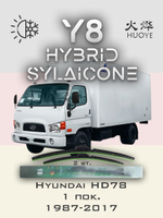 Щетки стеклоочистителя HUOYE Y8 500/500 мм на Hyundai HD78 | Hook/J-Hook