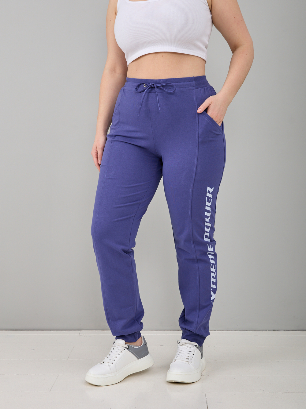 Брюки Бфл-038/сиреневый