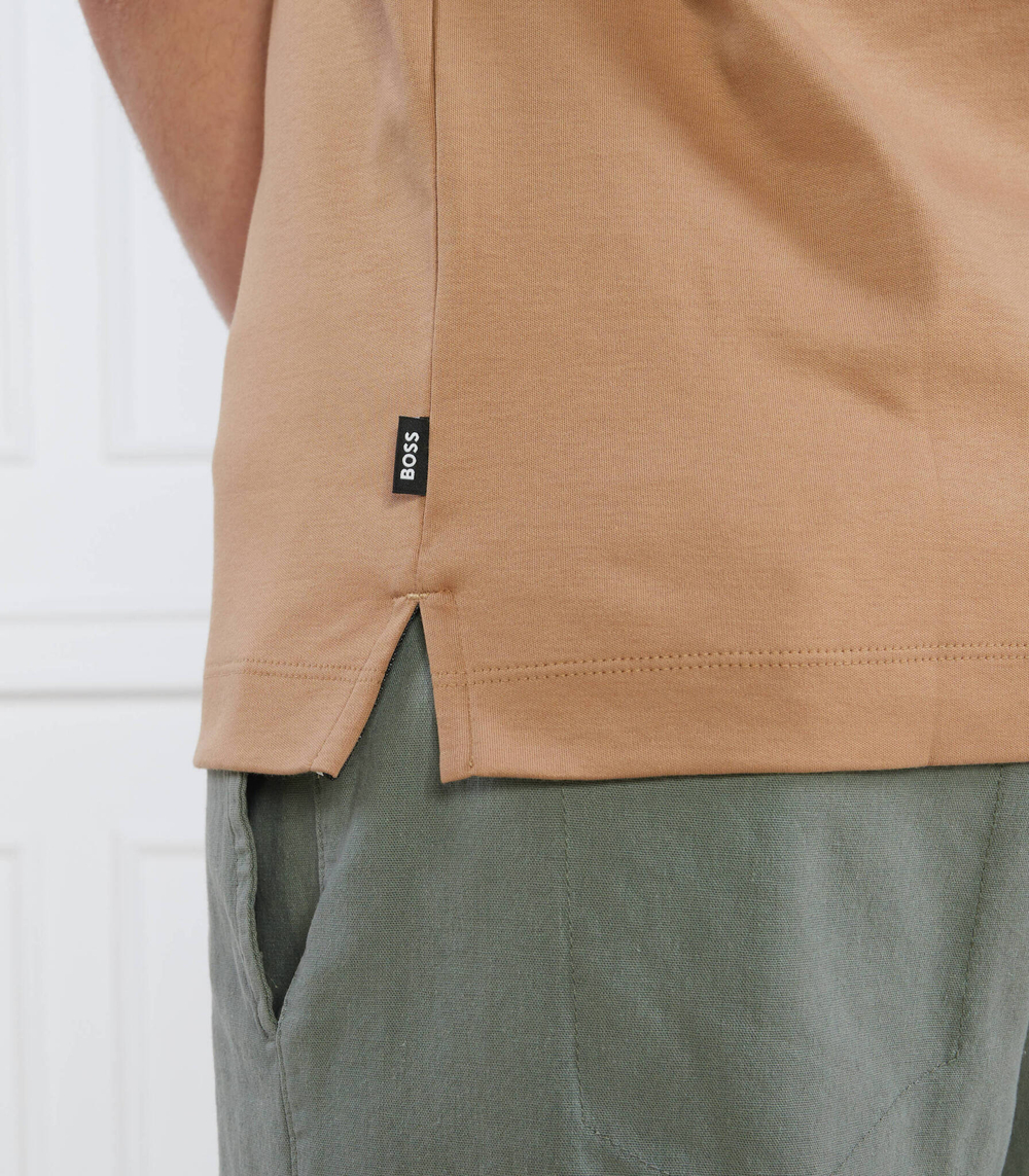 Поло Palosh BOSS BLACK - светло-коричневый(50471335)