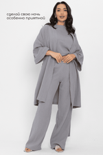 Брюки-палаццо Муслин (серые) Б14581-52М LT Collection