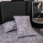 Комплект постельного белья на резинке Сатин Velouria Luxe с Одеялом VLR012