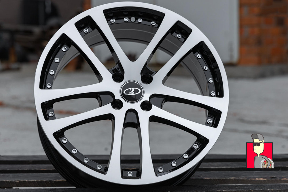 Комплект дисков Рельсы 17x7 et35 4x100