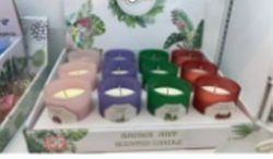 Свеча в стекле "Aroma Art"