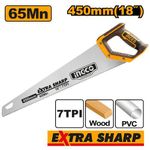 Ножовка по дереву 400 мм SUPER INGCO HHAS15400 INDUSTRIAL