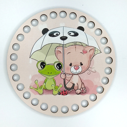 Донышко Принт Детское 12см Животные