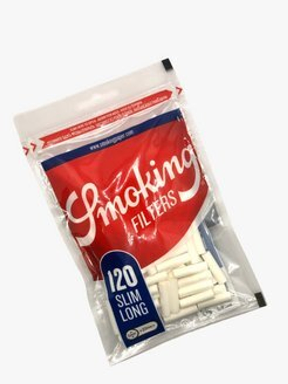 Фильтры для самокруток SMOKING SLIM LONG CLASSIC*120*30 ДЛИННЫЕ