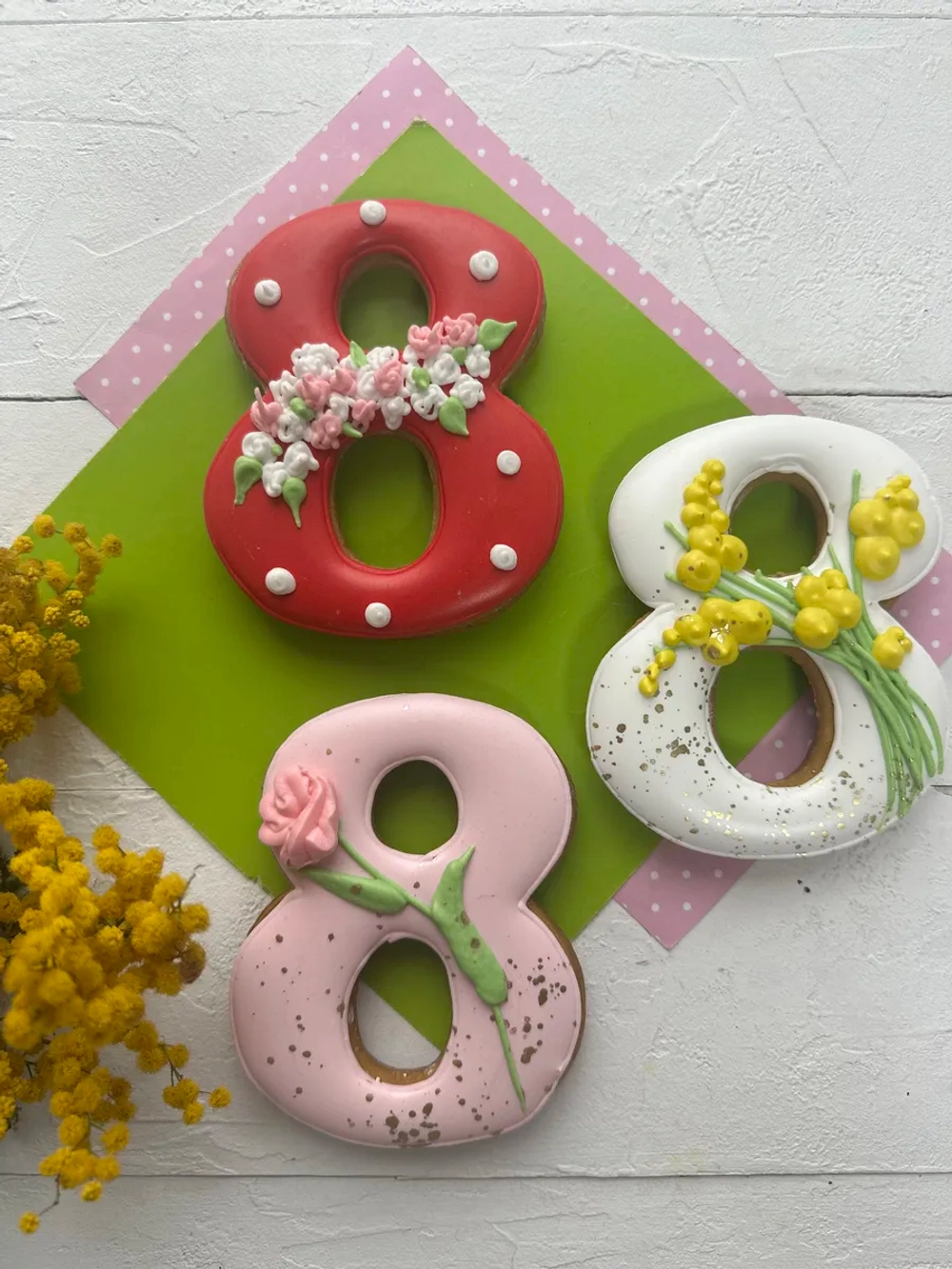 Имбирные пряники на 8 марта вкусный подарок