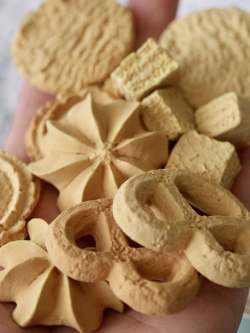 Комплект силиконовых вайнеров для изготовления печенья (6 шт)