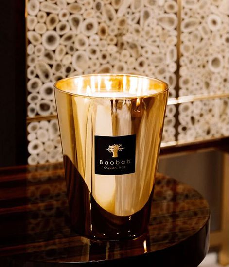 Aurum, свеча Les Exclusives MAX 24, Baobab Collection