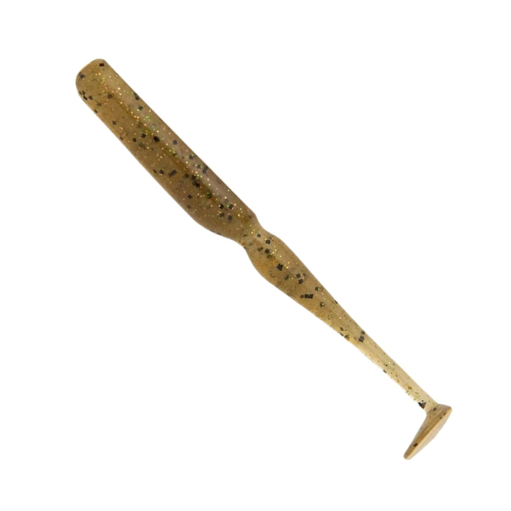 Приманка силиконовая Keitech Swing Bait 2.8", цвет #373S Smoke FLK., 3 упаковки по 8 штук