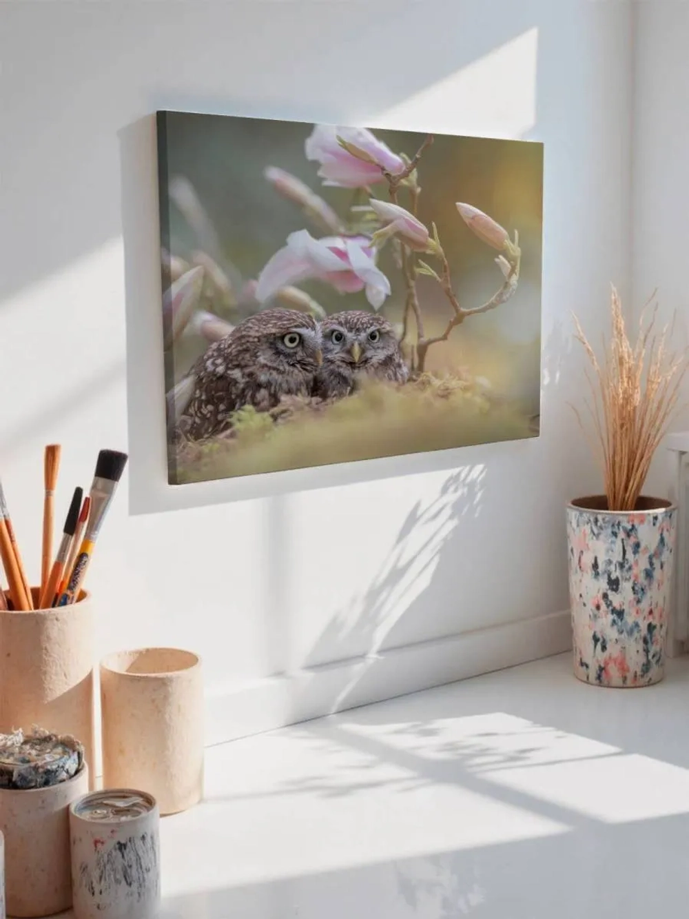 Картина на стену 40 X 50 Совы