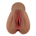 Мастурбатор-вагина Caroline (Цвет: карамель (темно-бежевый))