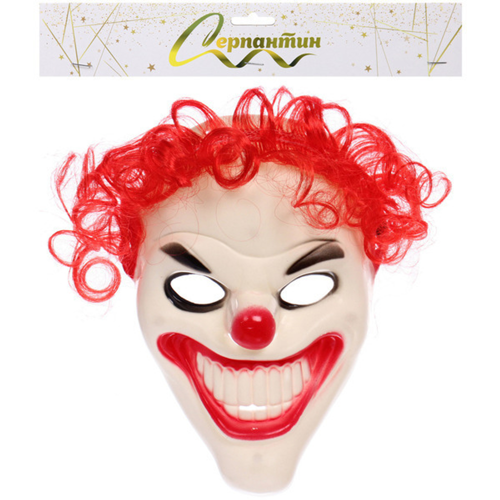 Маска карнавальная «Зловещий клоун»