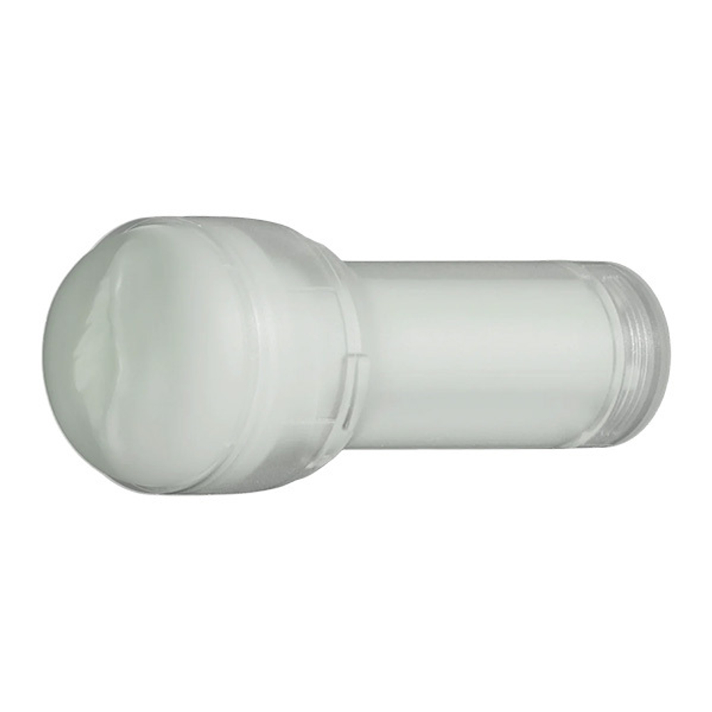 Прозрачно-белый мастурбатор 22,4см (светится в темноте) Kiiroo Feel Glow Stroker