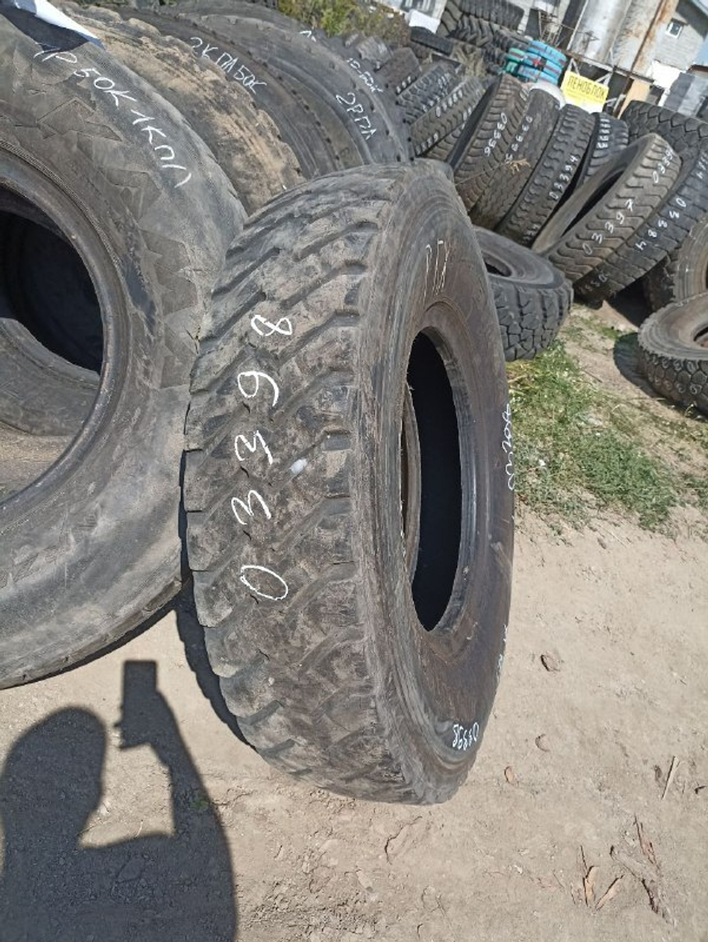 12.00R24 Hankook DM04 шина б/у
