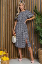 Платье Пиола (черно-белое) П13303-35М LT Collection