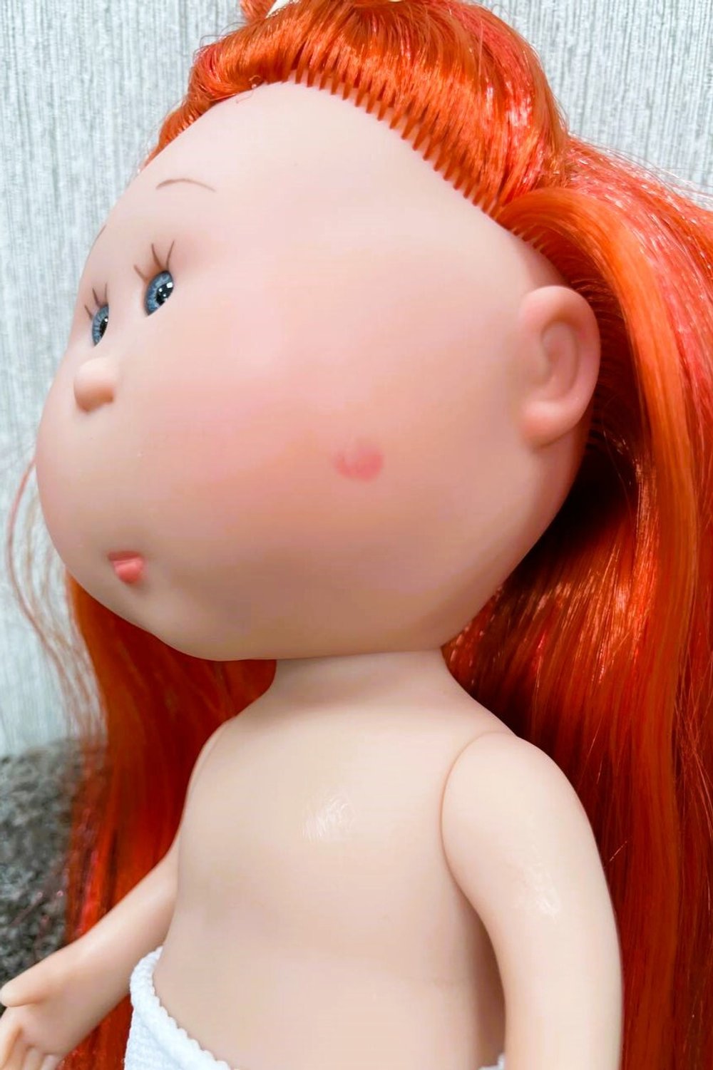 УЦЕНКА Кукла Nines виниловая 23см Little Mia без одежды (3199W24)