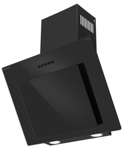 Наклонная пристенная вытяжка Meferi AIRBOX60BK POWER