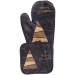 Прихватка в наборе с варежкой «Elegance», 17,5*17,5 см и 26*17 см