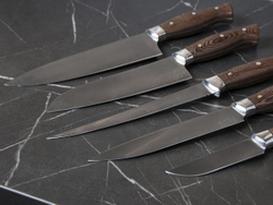 Набор кухонных ножей "Master Sheff Wood"