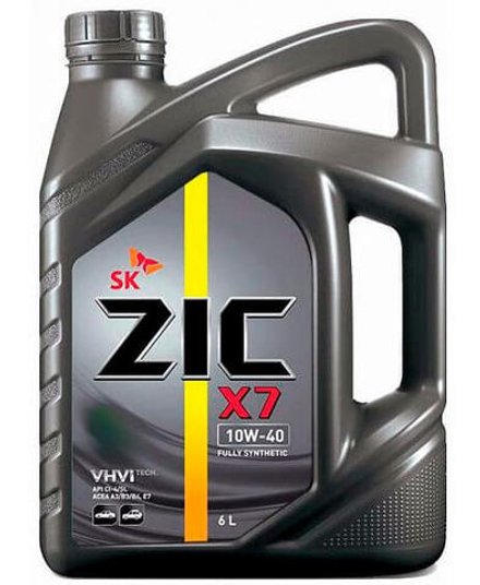 Моторное масло ZIC X7 LS 10w40 4л синетика