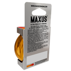 Презервативы MAXUS Sensual, анатомические, 3 шт
