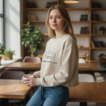 Свитшот с вышивкой "Суровый край"