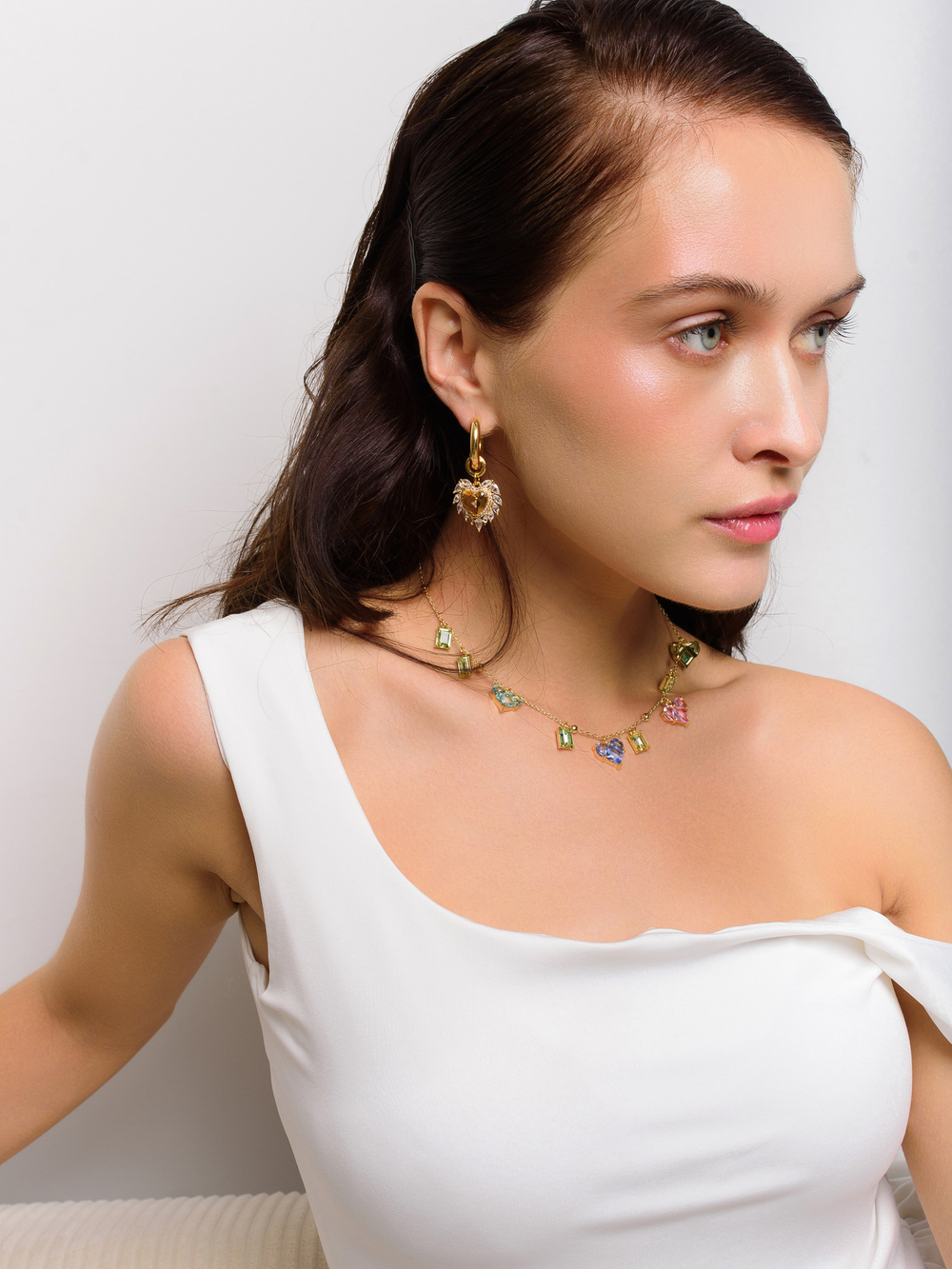 Чокер "Multicolor Soul" Gold