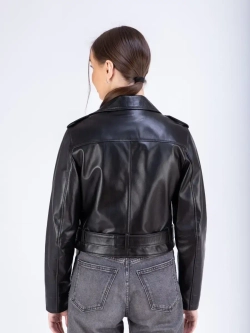 Косуха женская натуральная куртка кожаная Турция