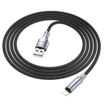 Кабель USB - Lightning BOROFONE BU40 (черный) 1м