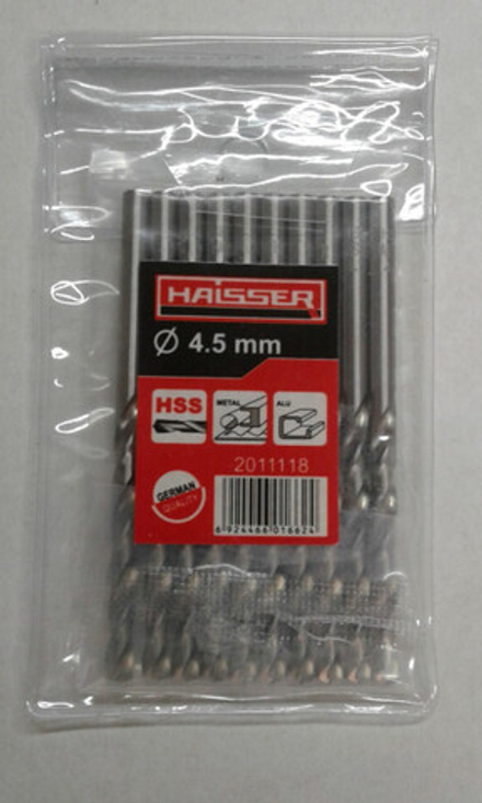 Сверло по металлу Haisser, 6.0мм.