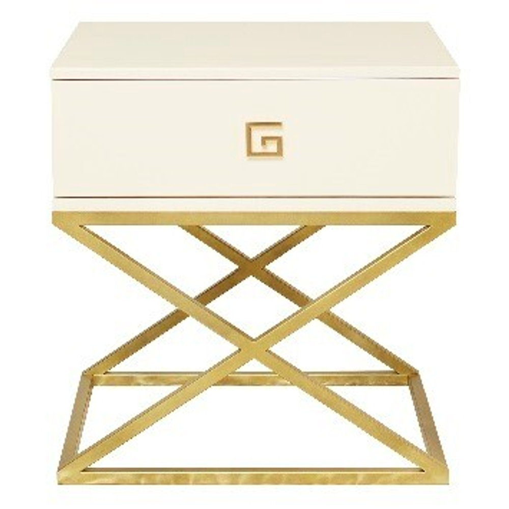 Арт. GR-002001 НЕОКЛАССИКА Тумба прикроватная 1 ящик