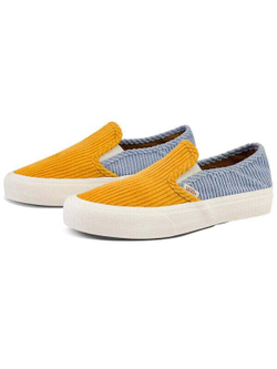 Кроссовки Vans Unisex Slip On Sneakers Yellow/Blue