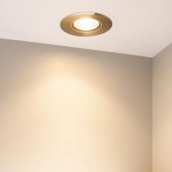 Светильник ART-GROUND-SLIM-R150-12W Warm3000 (SL, 35 deg, 24V) (Arlight, IP67 Металл, 3 года) 038166