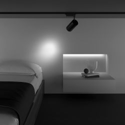 Трековый однофазный светодиодный светильник Maytoni Unity Vuoro TR003-1-36W3K-S-B