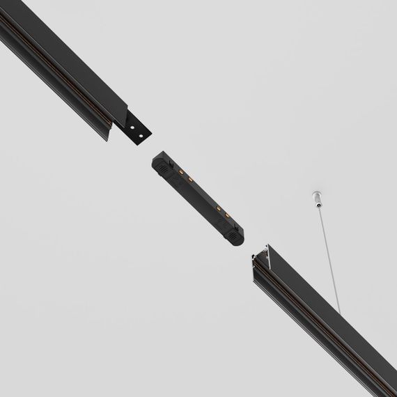 Коннектор питания прямой Maytoni Technical Exility Busbur TRA034PC-42B