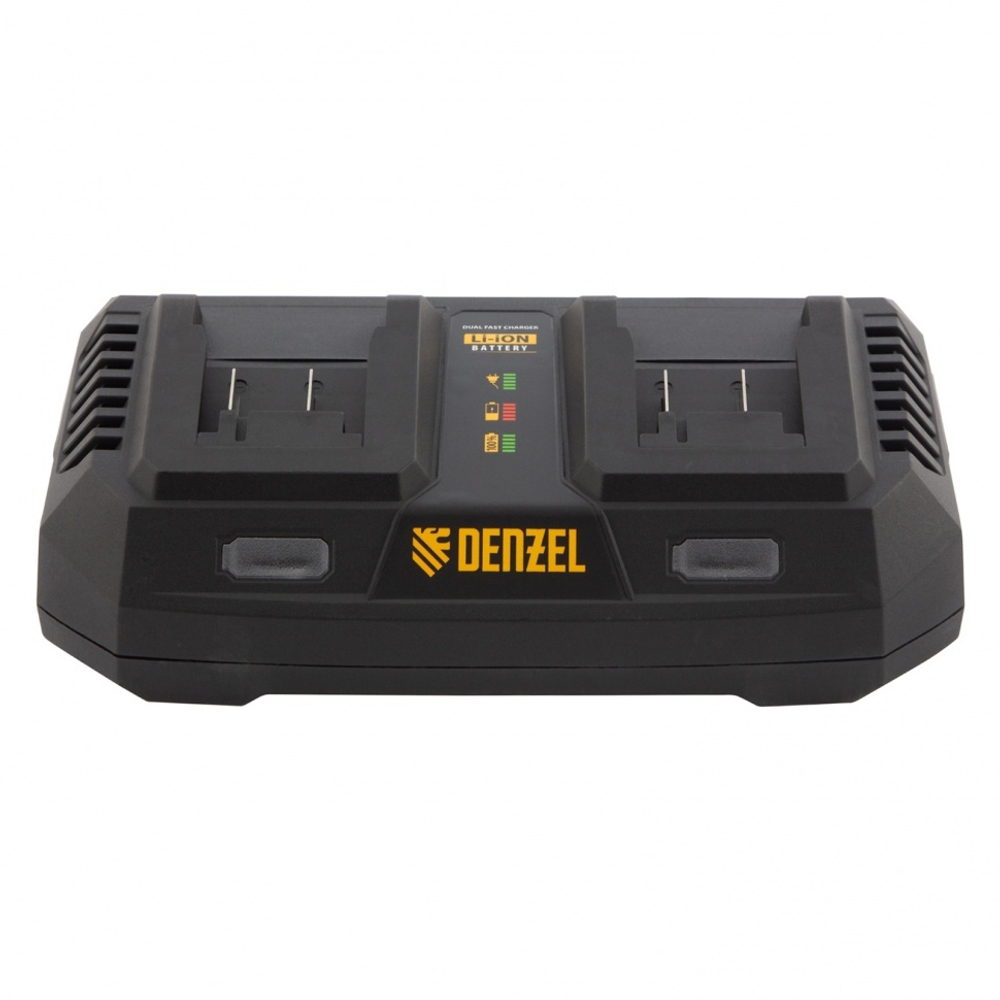 Устройство зарядное для аккумуляторов IBC-18-3.0-2, Li-Ion, 18В, 3.0 А, для двух батарей Denzel