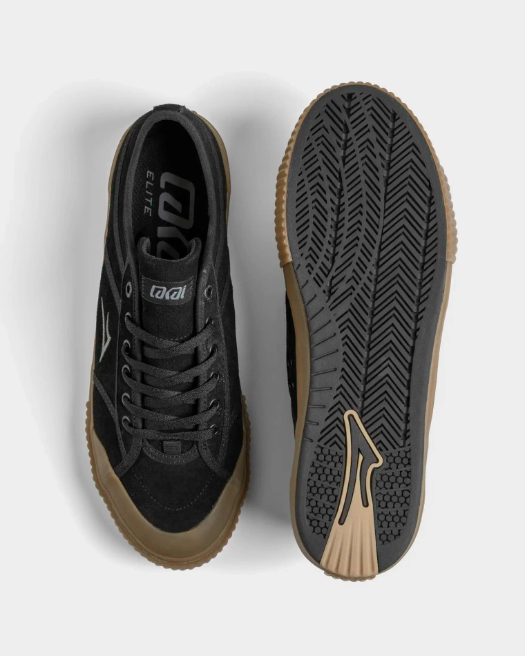 Кеды Lakai Conrad Elite: Black/Gum Suede (Q4-25)