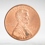 USA, 1 Cent, 2002 - Lincoln Memorial Cent, AU