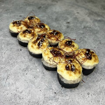 Запеченный с курицей