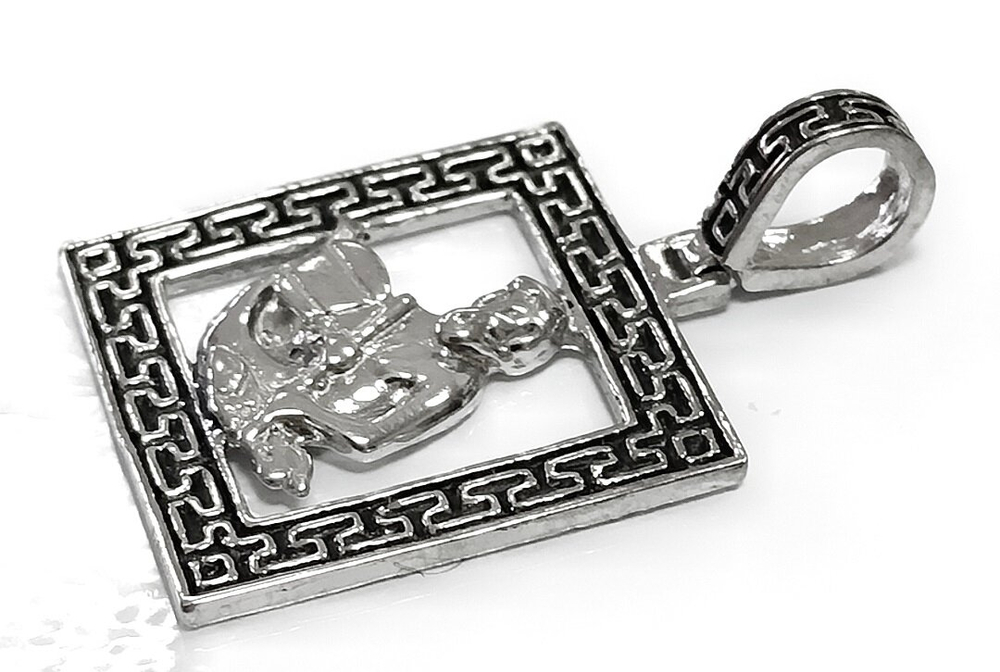 Ювелирная подвеска из серебра "Водолей"